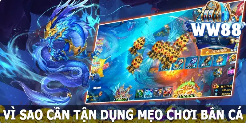 Vì sao cần tận dụng mẹo chơi bắn cá WW88?